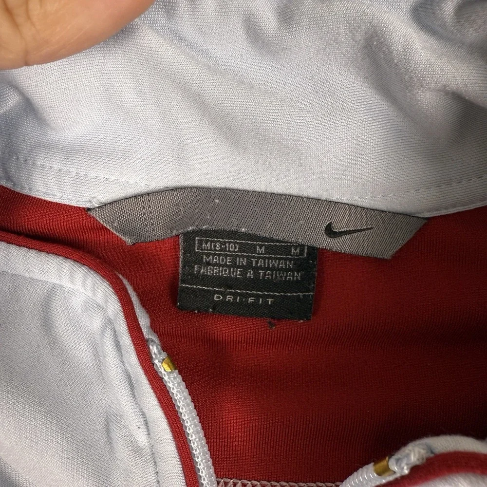 Nike Baby Blue Track‎ Jacket Womens Medium Y2K Streetwear
